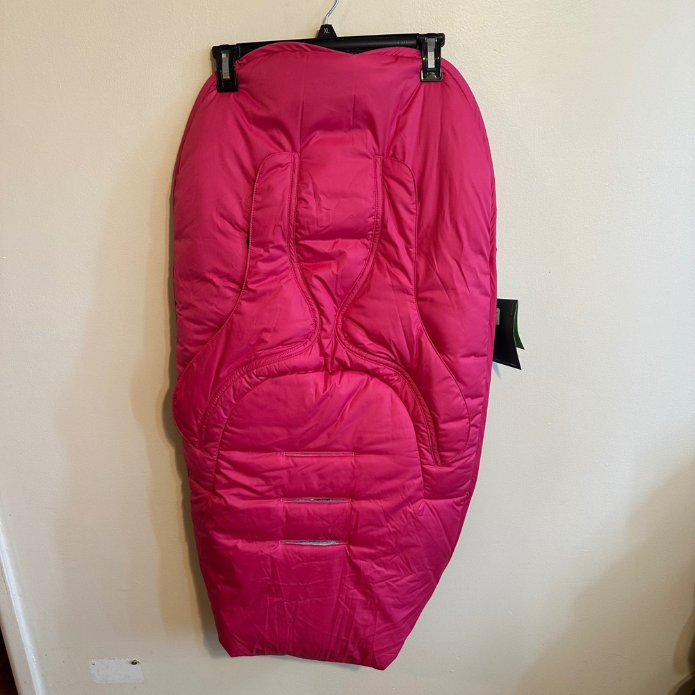 New L.L. Bean Snow Bunting Unisex One Size Pink/Navy Zip Stroller Sled Outdoor - Picture 9 of 9